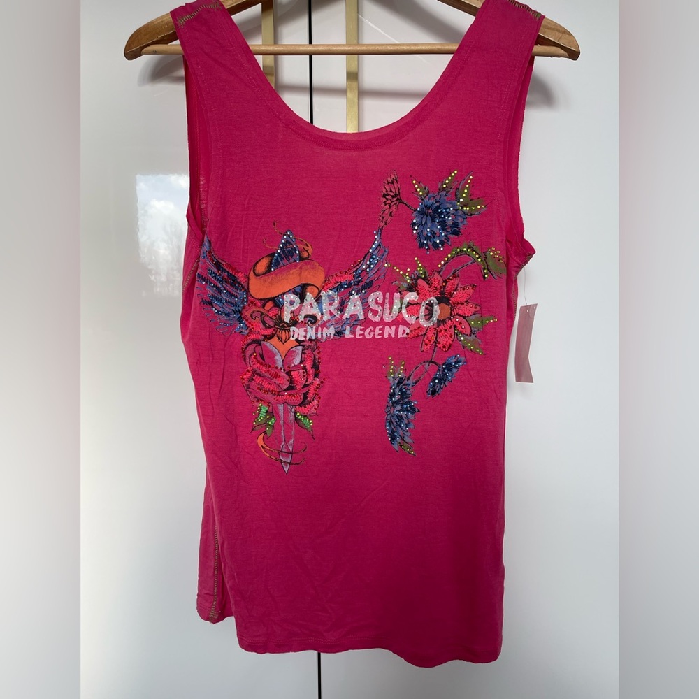 Parasuco Embellished Tank Top